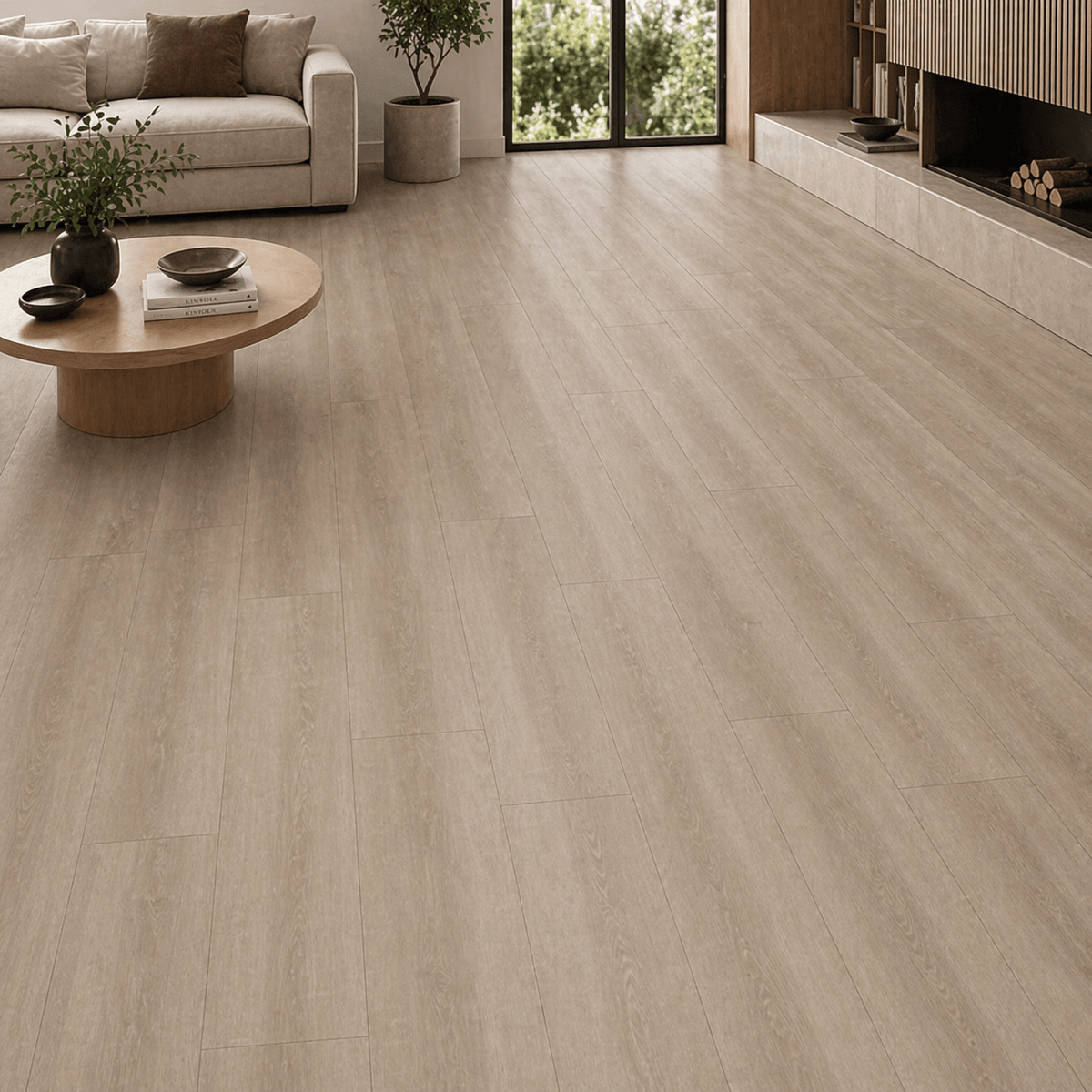 Antik Oak Beige Glue down Carpet Tile Box-0 Tiles Per Box Tiles| Tarkett
