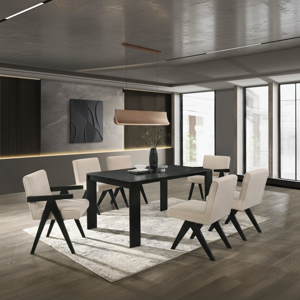 Apex Whitewash Dining Table Dining Tables| Roots Furniture