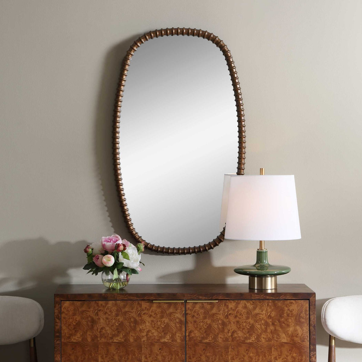 Apphia Bronze Mirror Mirrors| Uttermost