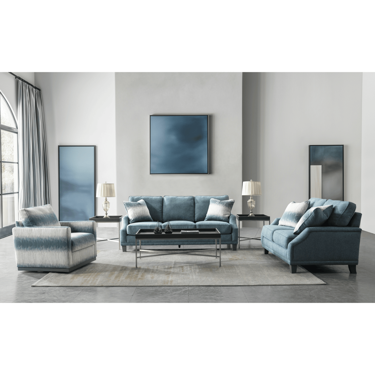 Arabella Blue Sofa Sofas & Loveseats| Roots Furniture