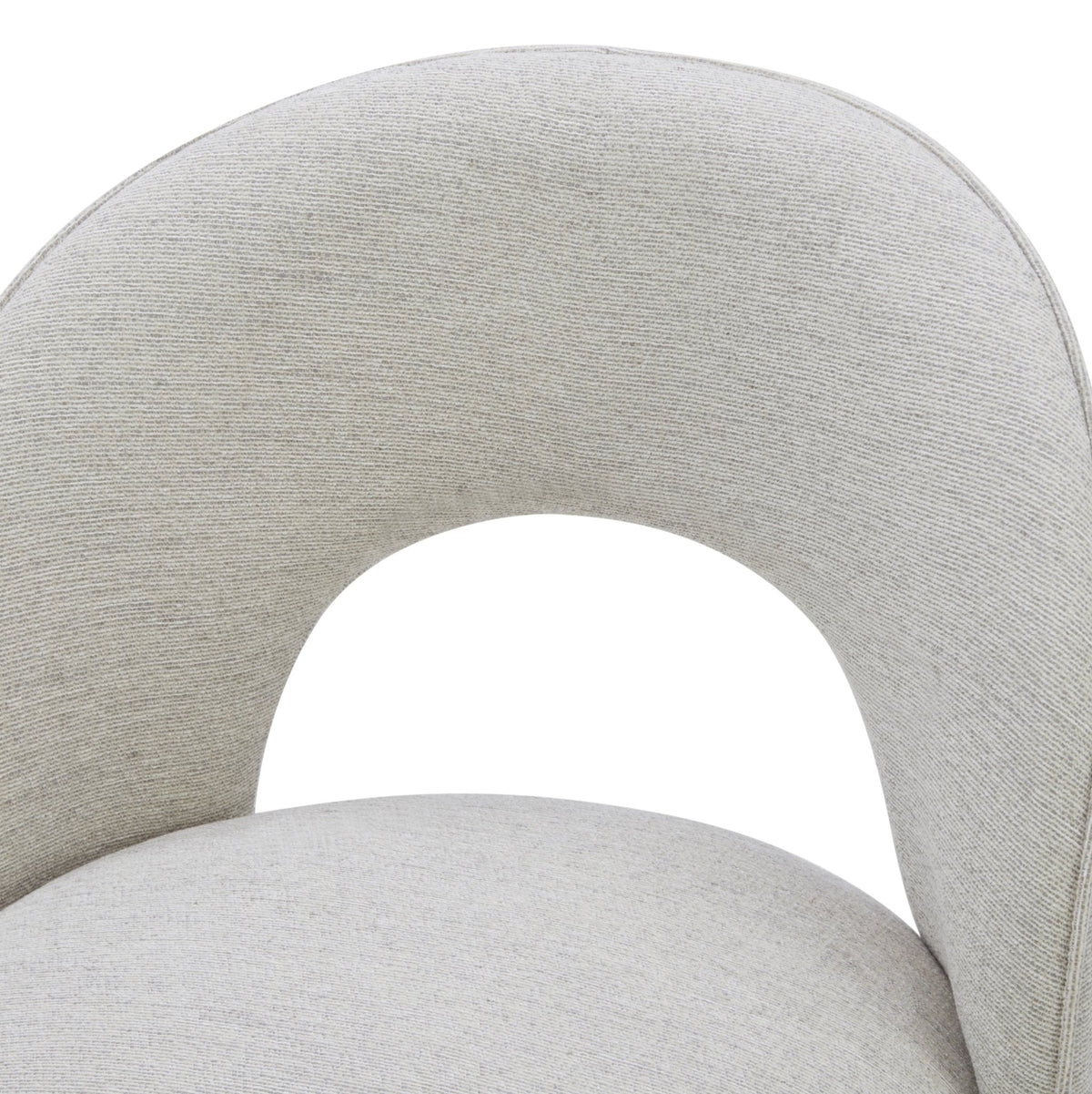 Arc off white Armless chair leg wheel Dining Chairs| Roots Furniture