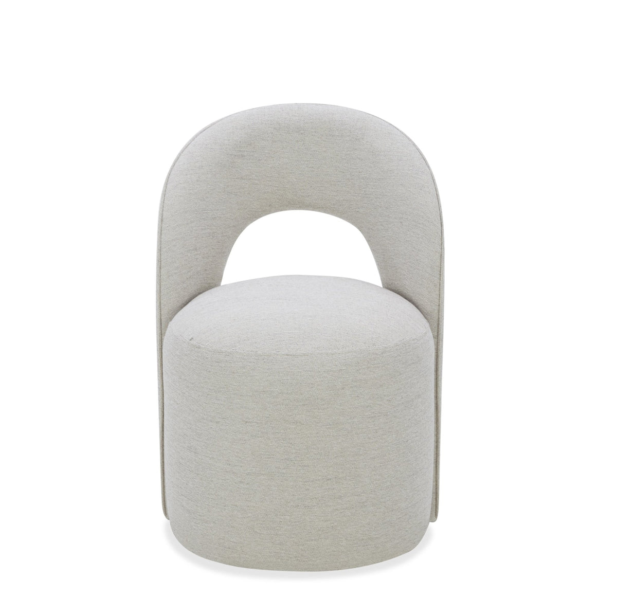 Arc off white Armless chair leg wheel Dining Chairs| Roots Furniture
