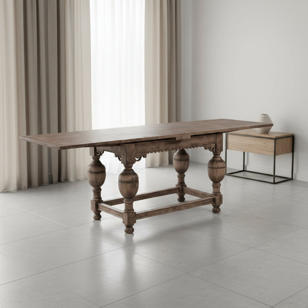Arcadian Farmhouse Draw Leaf Dining Table Dining Tables| Fairfield Chair