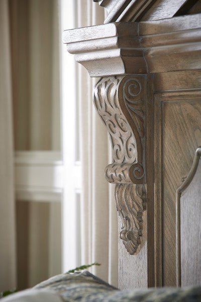 Arch Salvage California Chambers Panel Bed Beds| A.R.T. Furniture