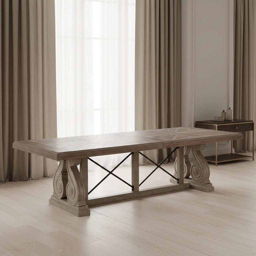 Arch Salvage Pearce Dining Table Dining Tables| A.R.T. Furniture