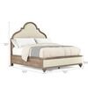 Architrave Queen Upholstered Panel Bed - Al Rugaib Furniture