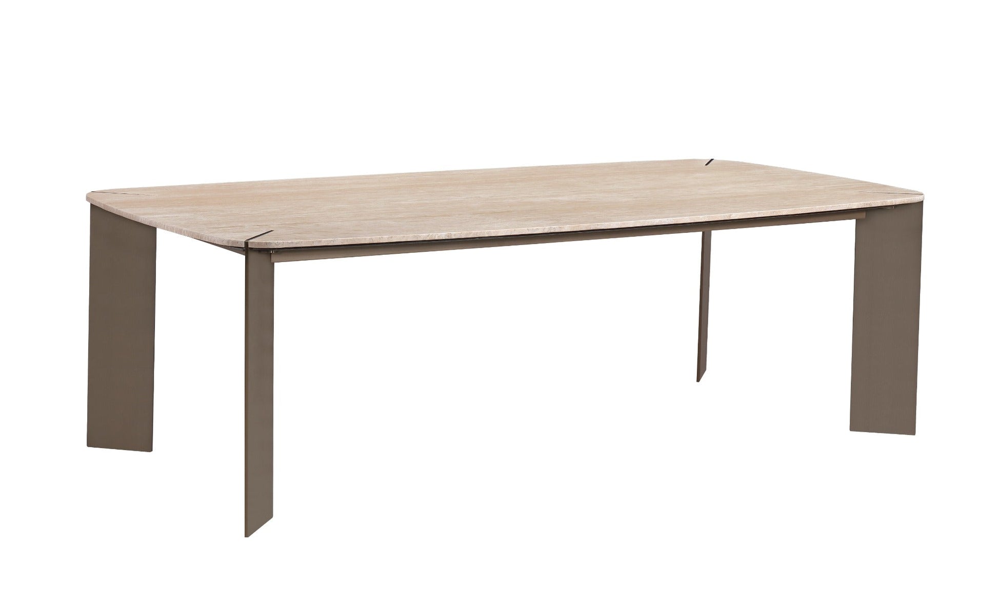 Arcline Beige Dining Table – 240 cm (8 Seater) Dining Tables| AlRugaib Furniture
