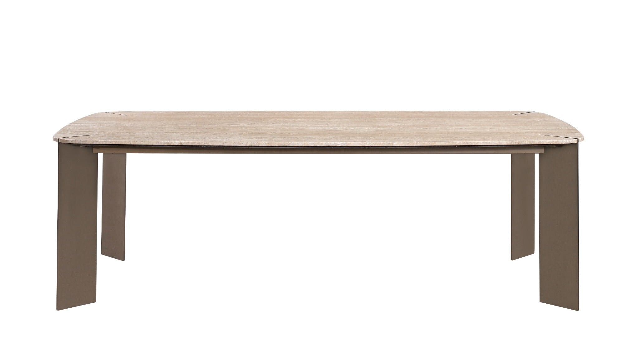 Arcline Beige Dining Table – 240 cm (8 Seater) Dining Tables| AlRugaib Furniture