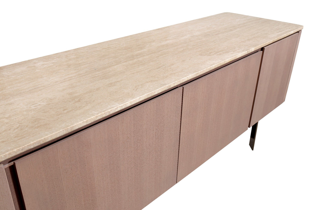 Arcline Beige Sideboard Consoles & Sideboards| AlRugaib Furniture