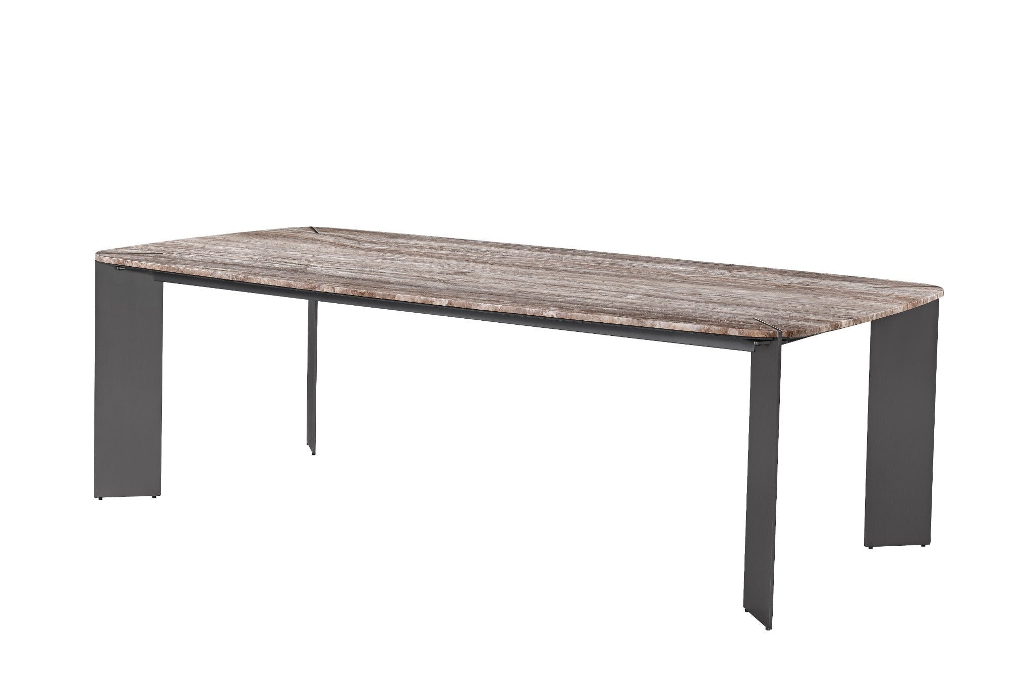 Arcline Grey Dining Table – 240 cm (8 Seater) Dining Tables| AlRugaib Furniture