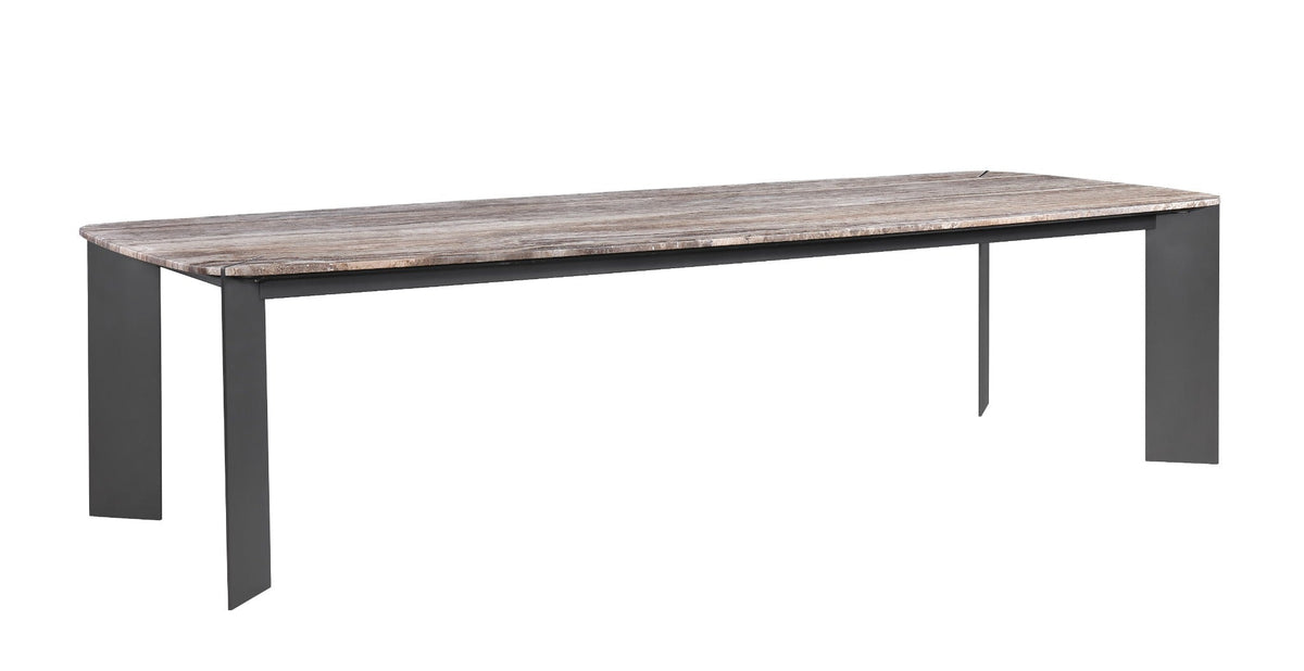 Arcline Grey Dining Table – 300 cm (10 Seater) Dining Tables| AlRugaib Furniture