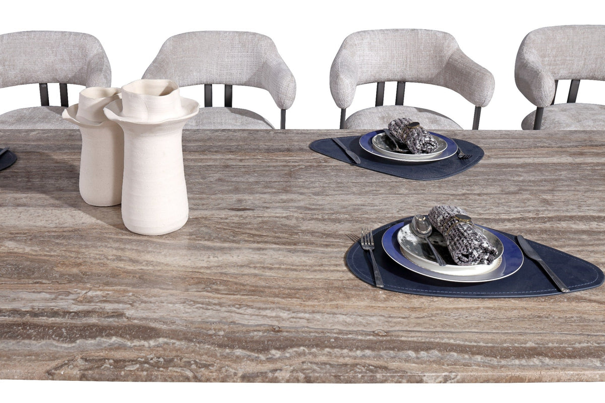 Arcline Grey Dining Table – 300 cm (10 Seater) Dining Tables| AlRugaib Furniture