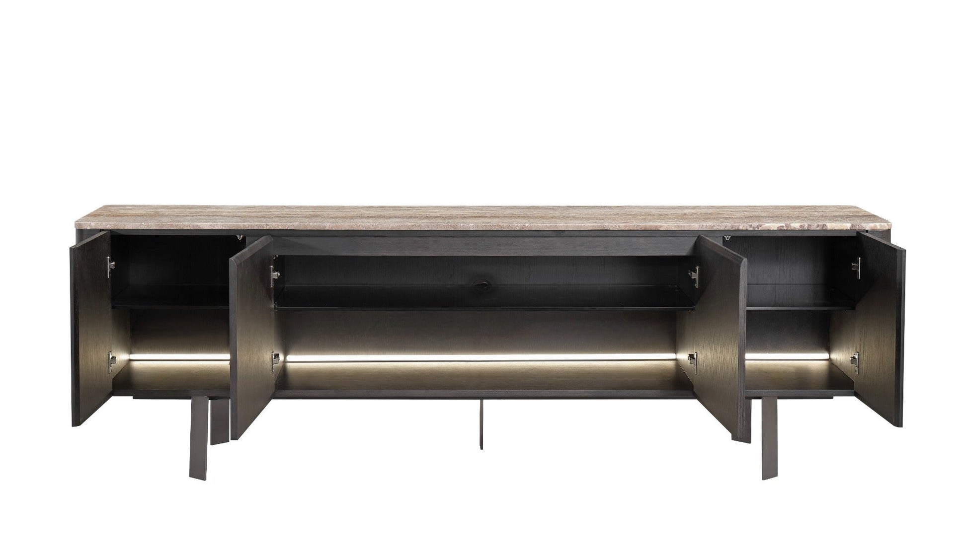 Arcline Grey Sideboard Consoles & Sideboards| AlRugaib Furniture