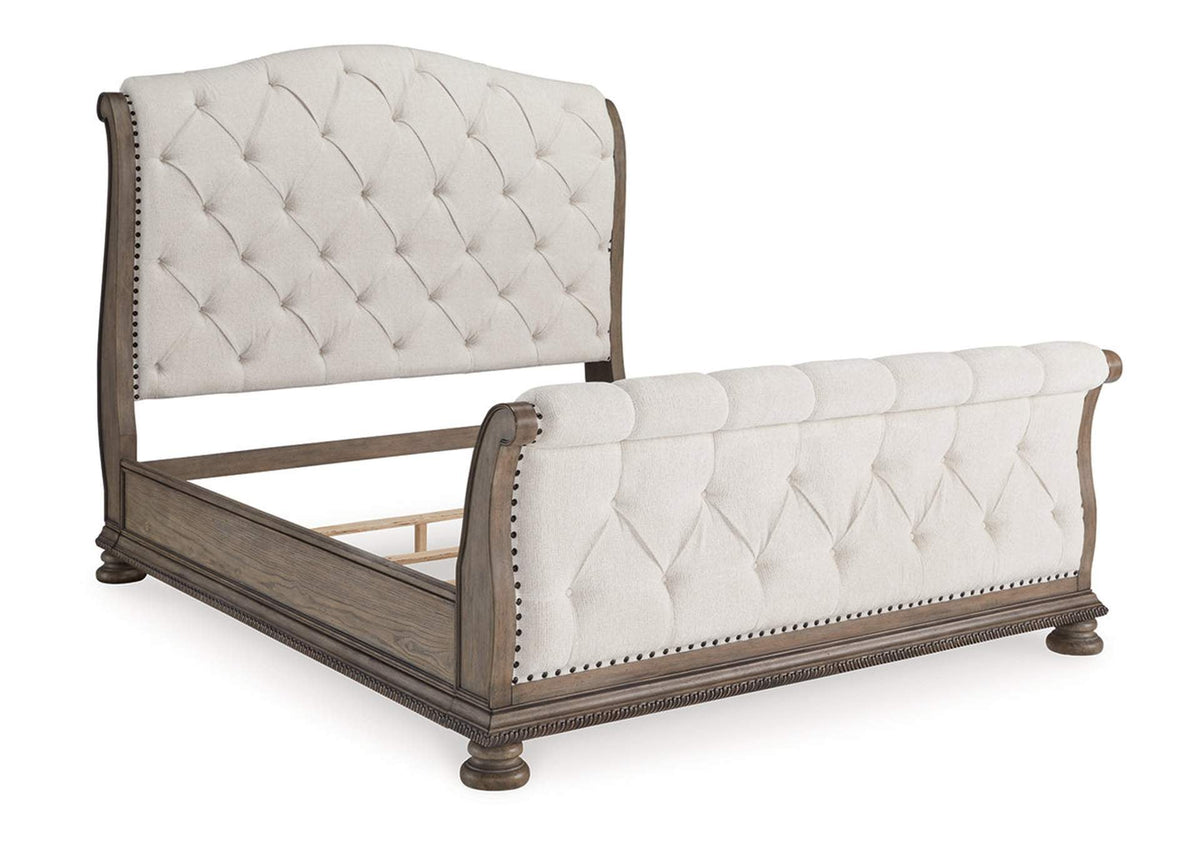 Ardenfield Queen Upholstered Sleigh Bed Beds| Ashley Homestore