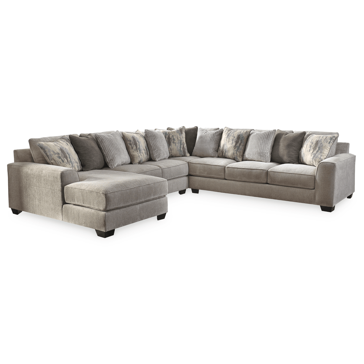 Ardsley 4-Piece Sectional with Chaise Sectionals| Ashley Homestore