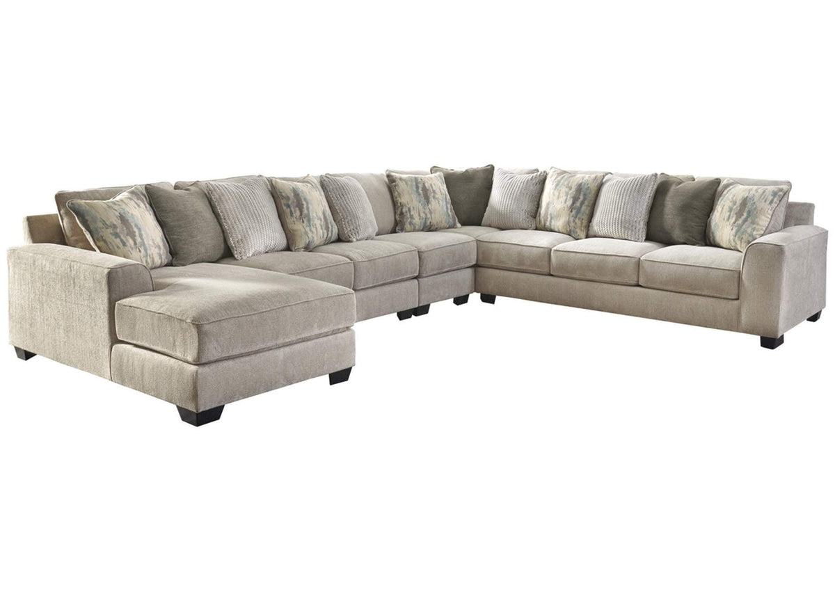 Ardsley 5-Piece Sectional with Chaise Ashley Homestore