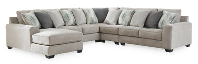 Ardsley 5 - Piece Sectional with Chaise - Al Rugaib Furniture