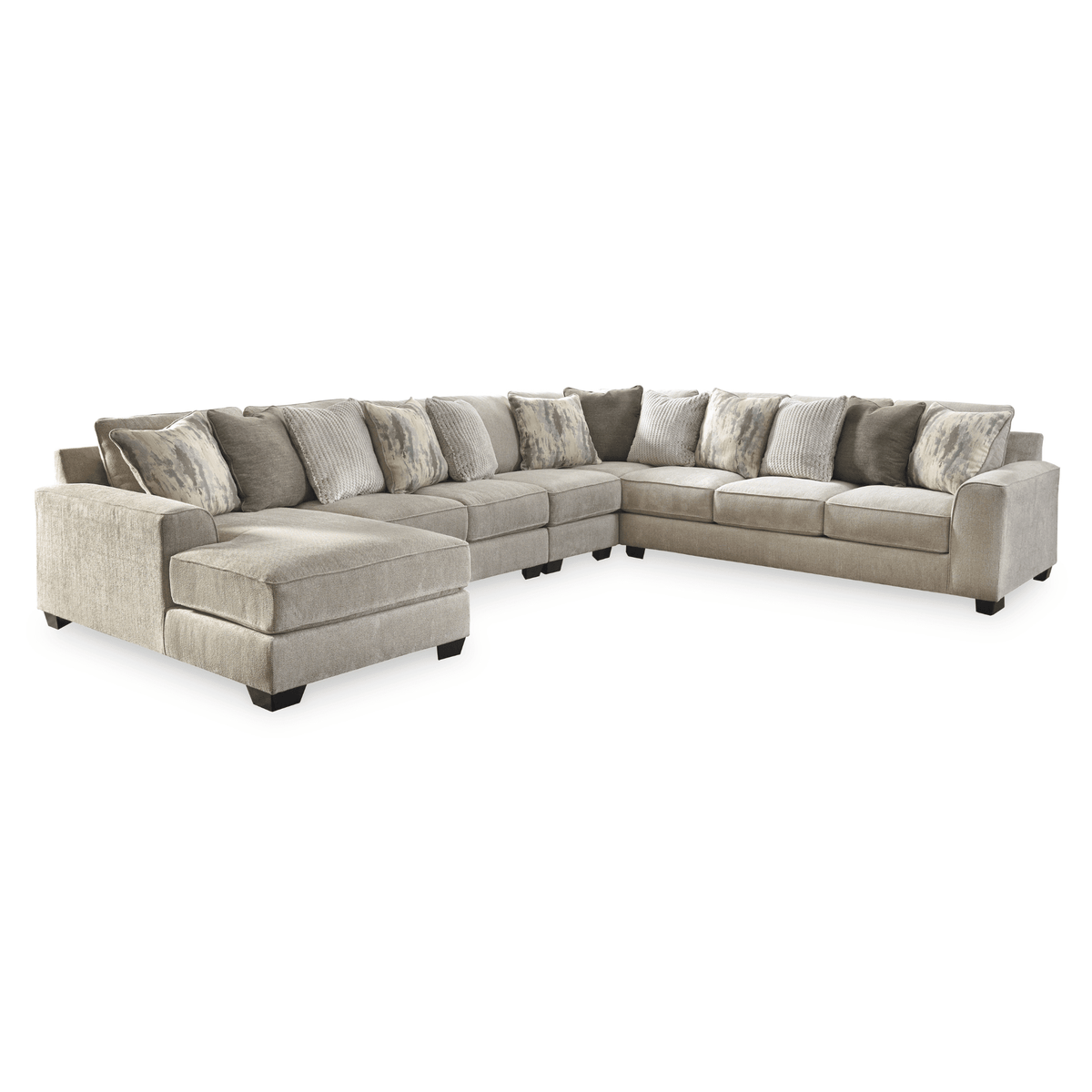Ardsley 5-Piece Sectional with Chaise Sectionals| Ashley Homestore