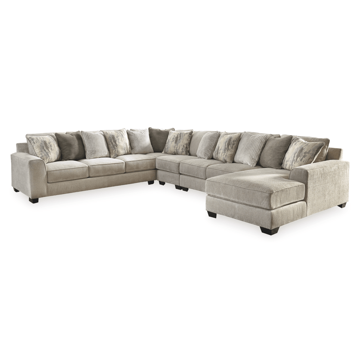 Ardsley 5-Piece Sectional with Chaise Sectionals| Ashley Homestore