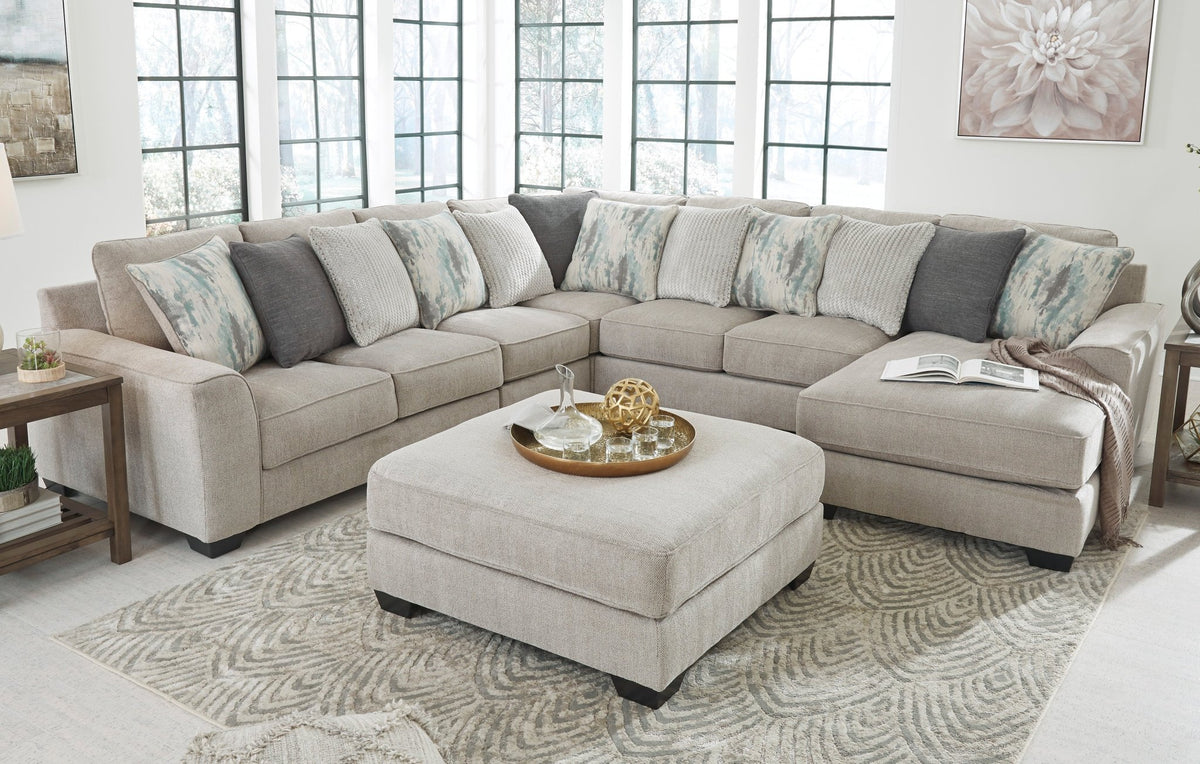 Ardsley 5-Piece Sectional with Chaise with Free Tulen Recliner Sectionals| Ashley Homestore