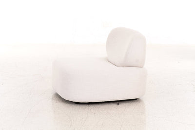Arena White Accent Chair - Al Rugaib Furniture