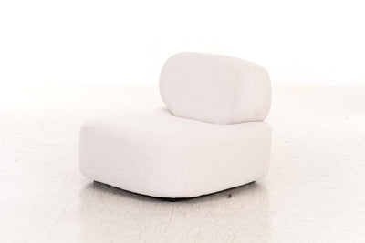 Arena White Accent Chair - Al Rugaib Furniture