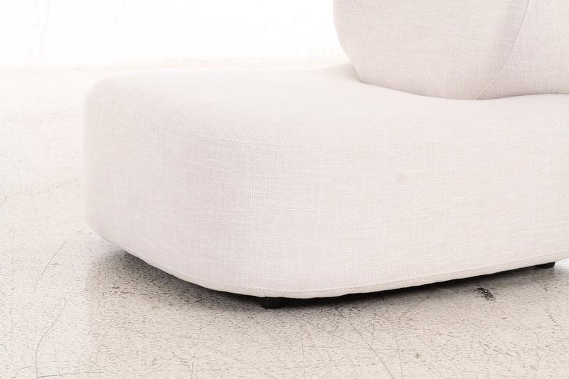 Arena White Accent Chair - Al Rugaib Furniture