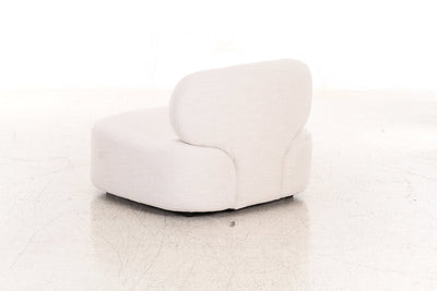 Arena White Accent Chair - Al Rugaib Furniture