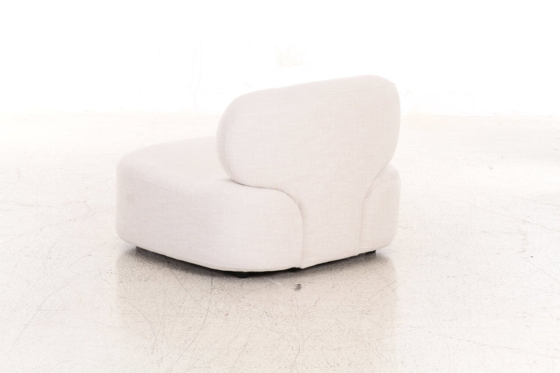 Arena White Accent Chair - Al Rugaib Furniture