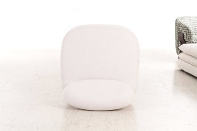 Arena White Accent Chair - Al Rugaib Furniture