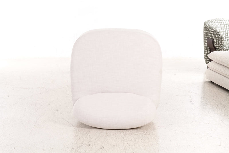 Arena White Accent Chair - Al Rugaib Furniture