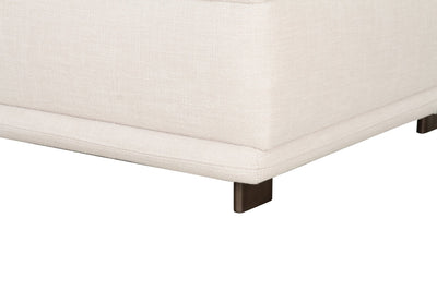 Arena White Armless Chair - Al Rugaib Furniture