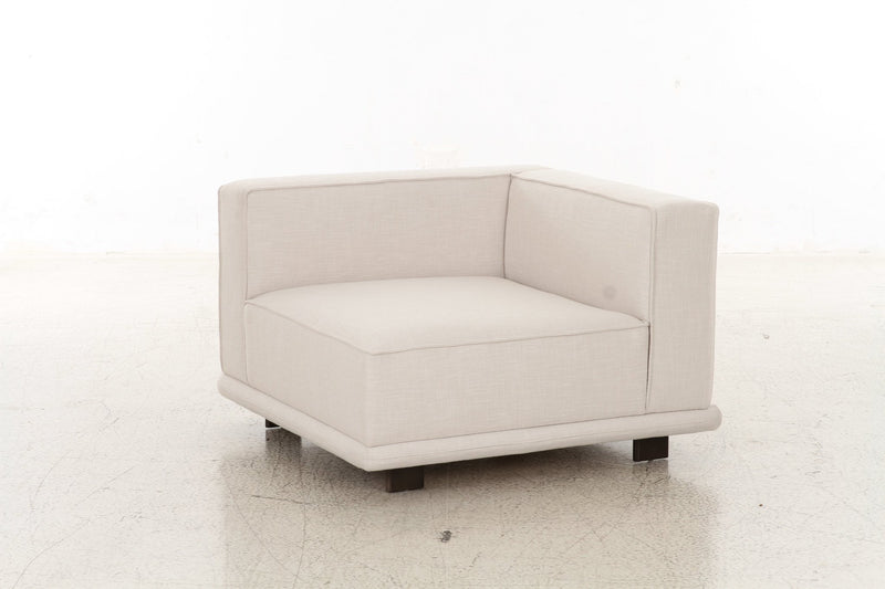 Arena White Corner sofa - Al Rugaib Furniture