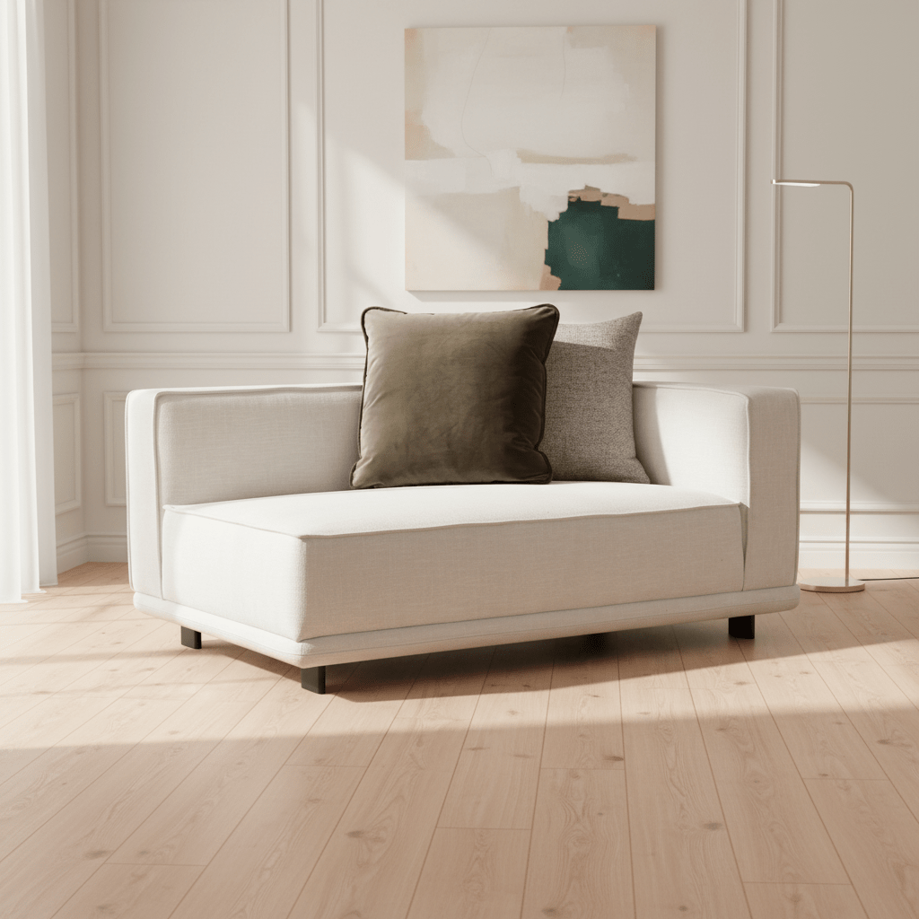 Arena White RAF 2 Seater Sofas & Loveseats| Roots Furniture