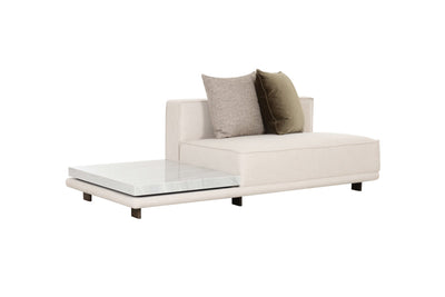 Arena White Sectional - Al Rugaib Furniture