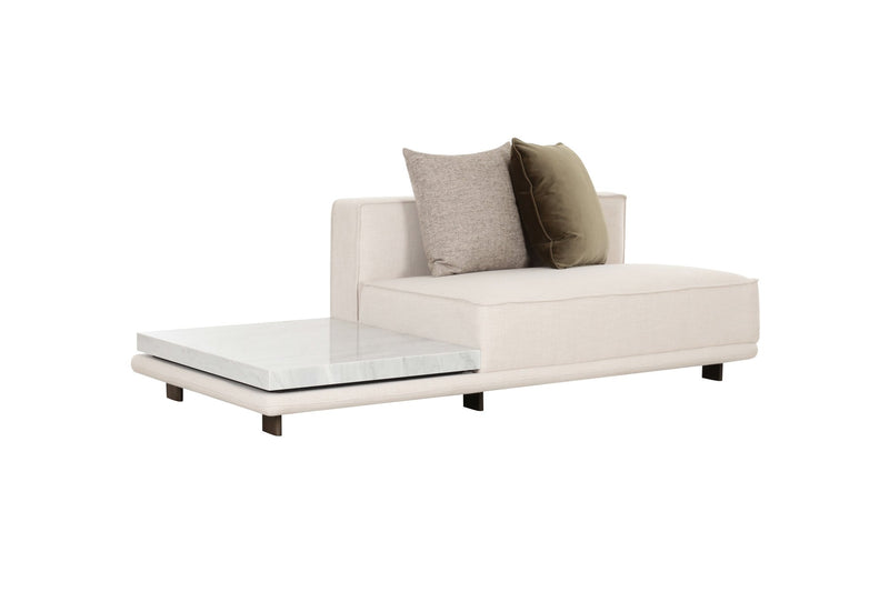 Arena White Sectional - Al Rugaib Furniture