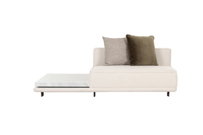 Arena White Sectional - Al Rugaib Furniture