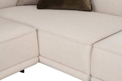 Arena White Sectional - Al Rugaib Furniture
