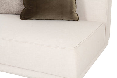 Arena White Sectional - Al Rugaib Furniture