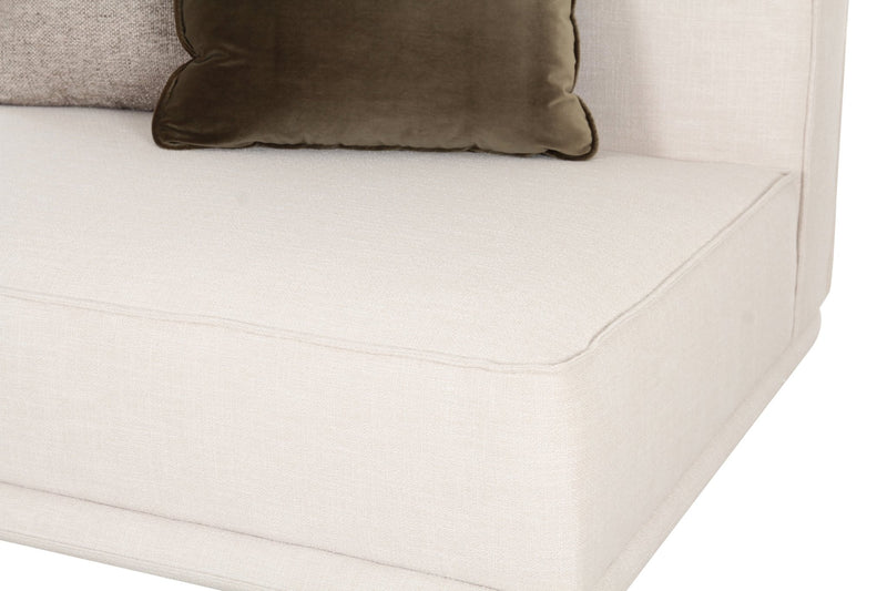 Arena White Sectional - Al Rugaib Furniture