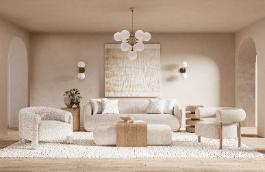 Argon Ivory Sofa (241cm) Sofas & Loveseats| Roots Furniture