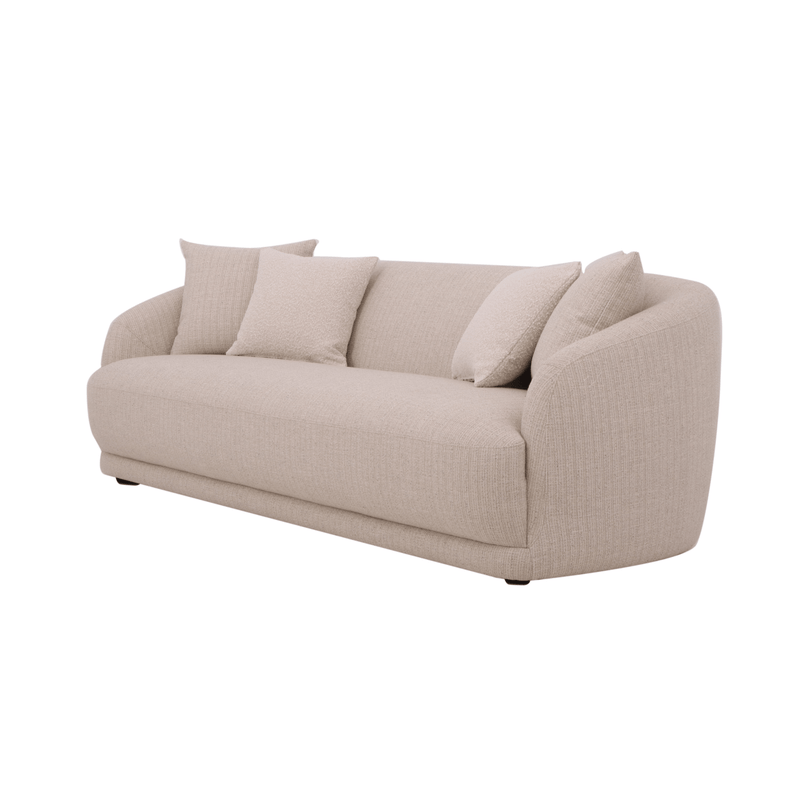 Argon Ivory Sofa (241cm) - Al Rugaib Furniture