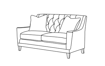 Aria Beige Loveseat - Al Rugaib Furniture