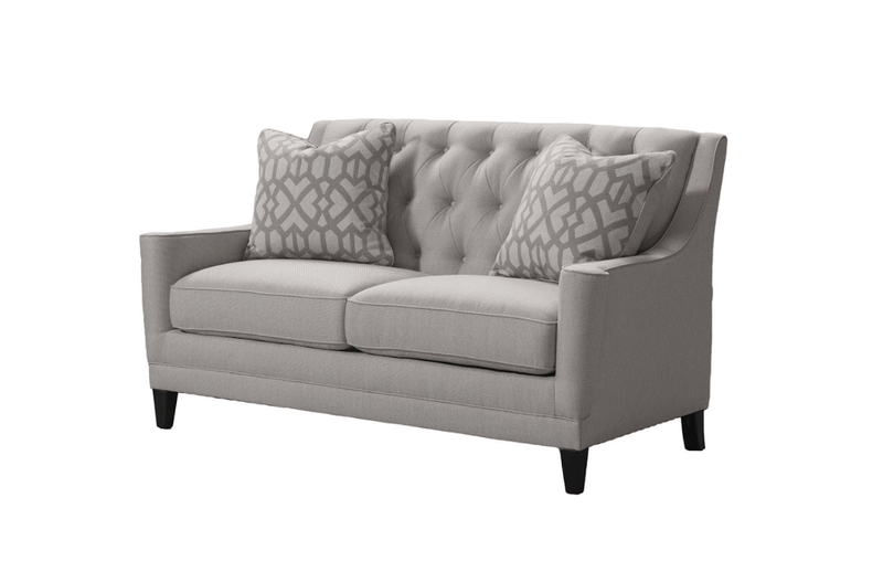 Aria Beige Loveseat - Al Rugaib Furniture