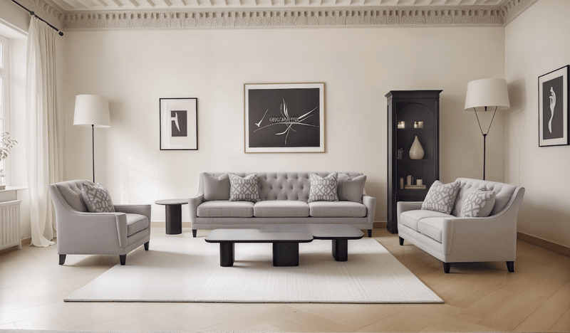 Aria Beige Sofa - Al Rugaib Furniture