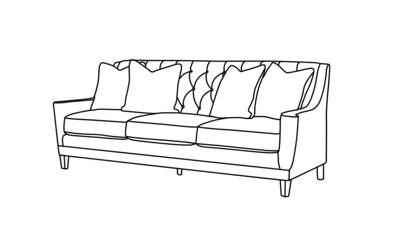 Aria Beige Sofa - Al Rugaib Furniture