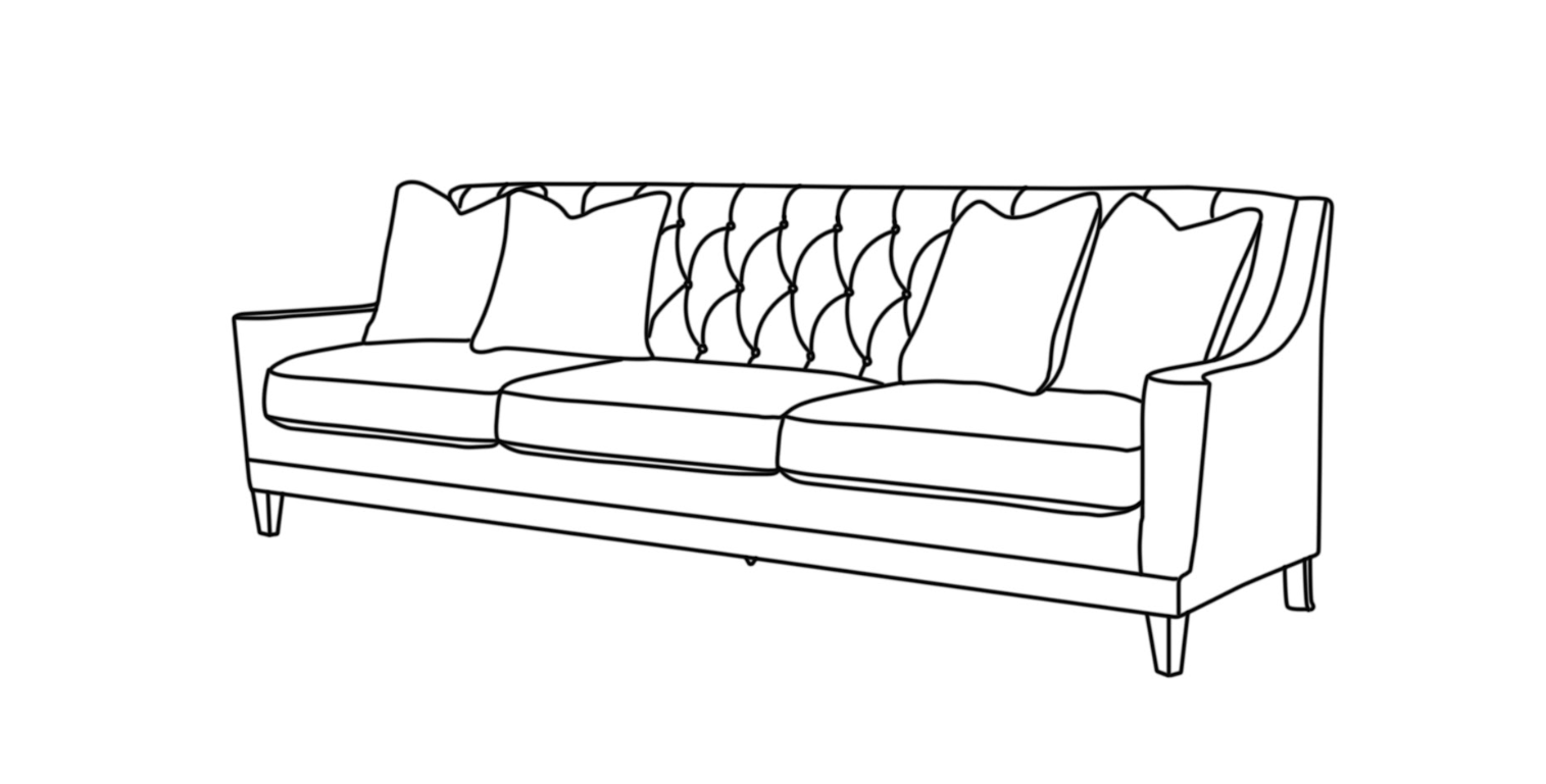 Aria Beige XL Sofa XL Sofas| Roots Furniture
