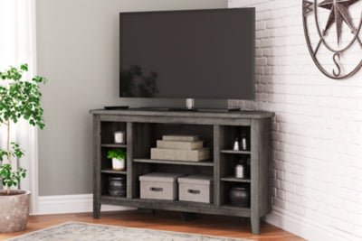 Arlenbry Corner TV Stand TV Units| Ashley Homestore
