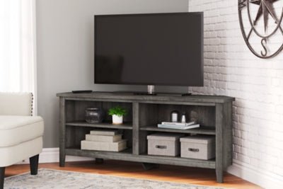 Arlenbry Corner TV Stand TV Units| Ashley Homestore