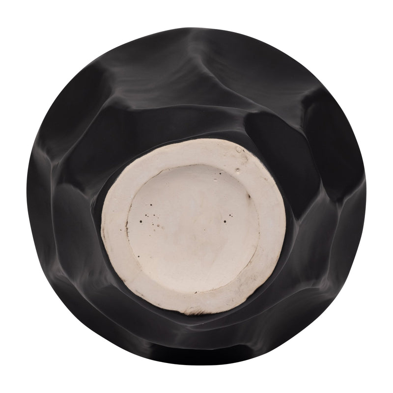 Arleta Large Black Vase - Al Rugaib Furniture